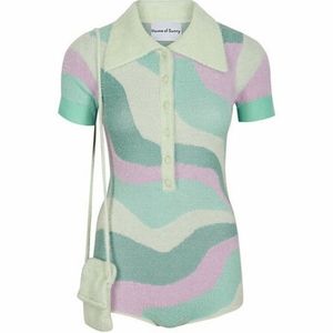 NWOT House of Sunny Good Vibrations romper bodysuit